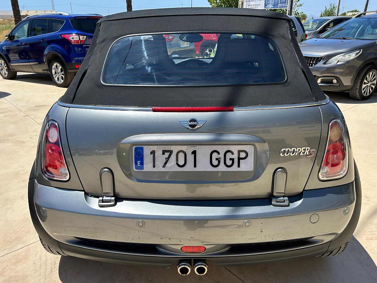 MINI COOPER S CONVERTIBLE 1.6 AUTO SPANISH LHD IN SPAIN 82000 MILES SUPERB 2008